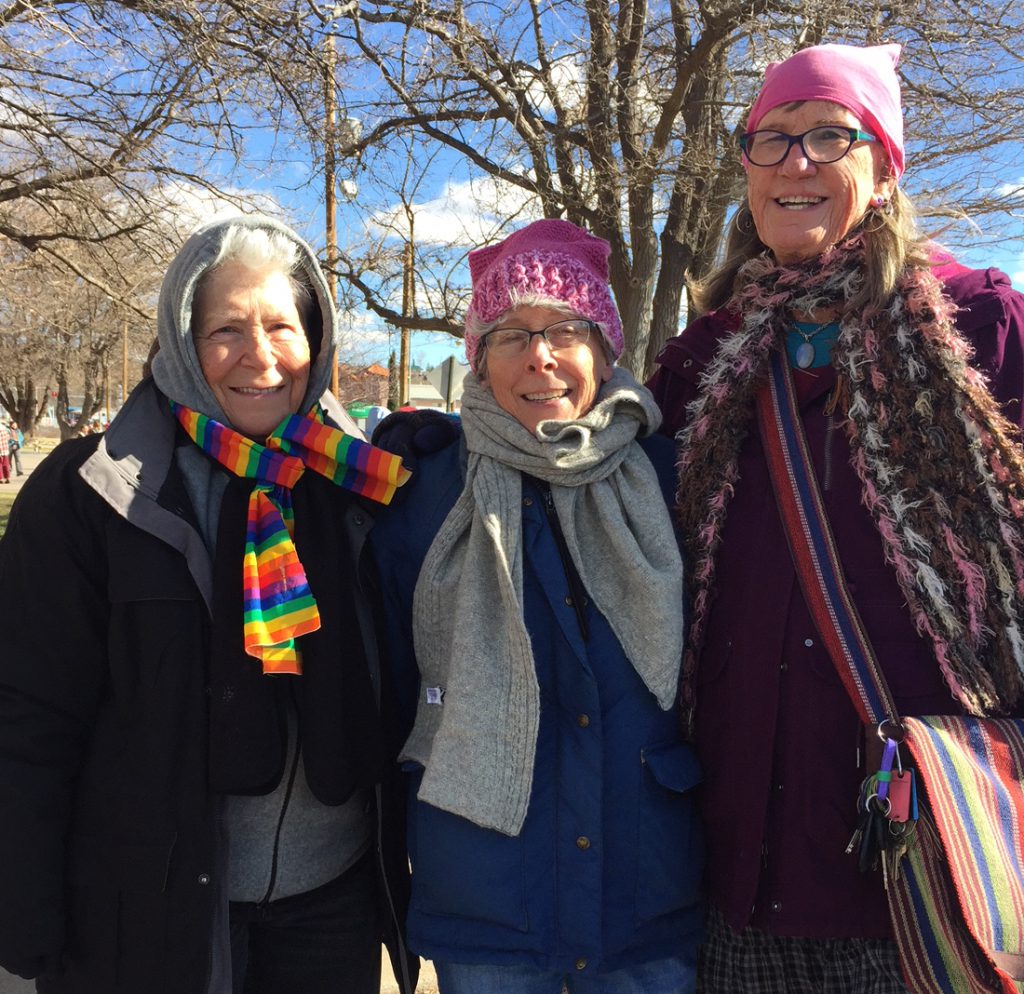 Women's March, Gough Park, Silver City NM - January 2018